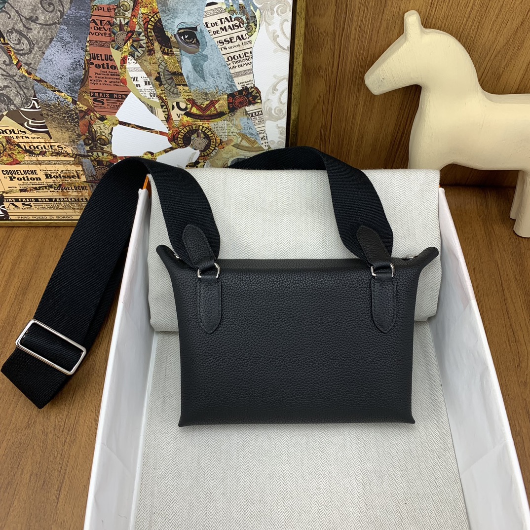 에르메스 비드포쉬 백 토고 누아